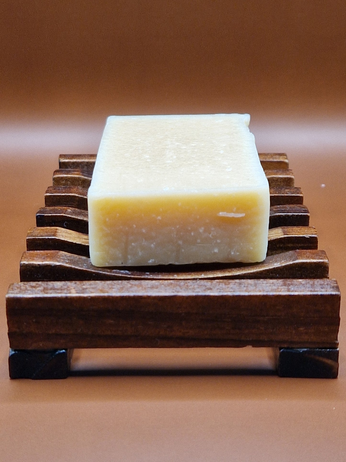 shampoing solide sur un porte-savon