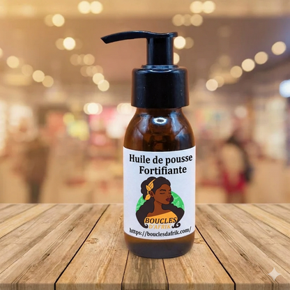 Huile Capillaire Fortifiante Bio Cheveux Afro 4 Huiles | BouclesD'Afrik