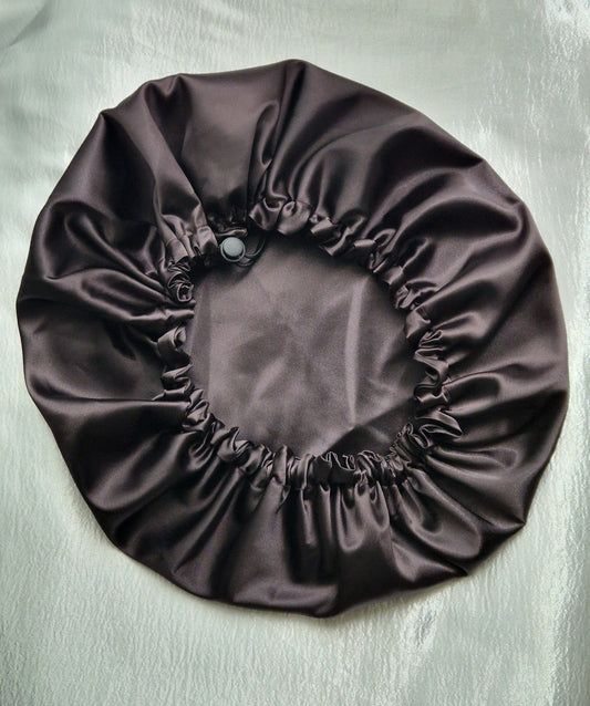 Bonnet de nuit satin réversible protection cheveux afro BouclesD'Afrik